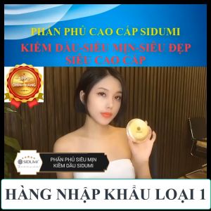 Phấn phủ kiềm dầu dạng nén nâng tone da loại tốt hàn quốc chính hãng Sidumi phấn phủ nén kiềm dầu phấn phủ chống nắng che khuyết điểm cho da dầu mụn da nhạy cảm da khô siêu mịn siêu đẹp phấn phủ dạng nén xịn - Shopping vip