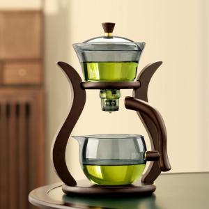 DIHUANTUO | Magnetic Grey Glass Tea Set Kit for Kung Fu Tea