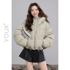 YOUXIANG | Áo Khoác Bổ Dày Có Mũ Thời Trang