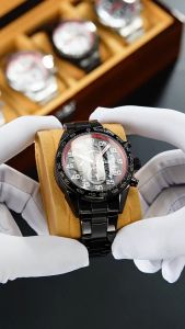 SKMEI 9338 Jam Tangan Pria Analog Chronograph Tali Stainless