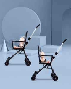 Xe đẩy cho bé Xe đẩy gấp gọn cho bé đi dạo  đi du lịch siêu gọn nhẹ ( TẶNG ĐỆM LÓT)