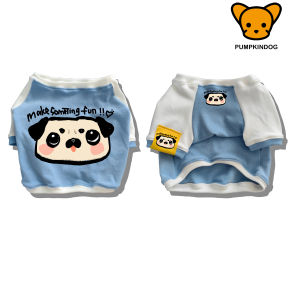 Pure Cotton Dog Vest Bottom Shirt Pet Dog Pyjamas French Bulldog Small Medium Dogs Clothes Casual Style All Seasons Use