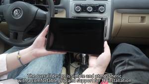 ottocast | Ottocast 9 Inch Car Touch Screen Wireless Carplay Android Auto Portable Dash GPS Multimedia Built In Video for Youtube 2025