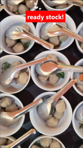 PROMO 12 PCS Mangkok Jepang Nasi Sop Prasmanan Kuah Mangkuk Sup Sop Cuka Cuko Kobokan Prasmanan Plastik