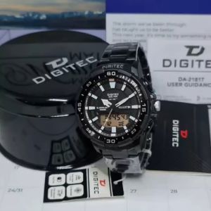 Jam tangan Pria Digitec 2181R analog digital tali rantai original