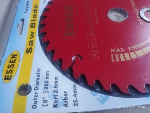 piringan gergaji serkel tct Essien 8 inch