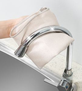 Microfiber Glass Cleaning Cloth Window Cloth High Absorbent Rag Dishwashing Kitchen Towel Kain Dapur Glass Cermin