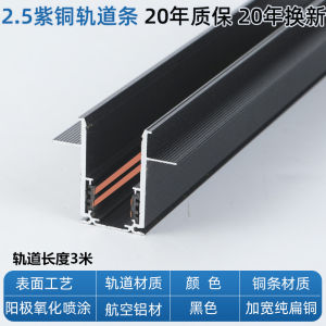 Magnetic Track Lighting Slot Pre-Embedded Home Living Room Dining Room LED Lighting Concealed Ceiling Track Lighting Rail