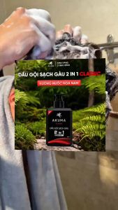 Dầu Gội Tắm 2in1 AKUMA – Giải Pháp Toàn Diện Cho Tóc & Cơ Thể Nam Giới