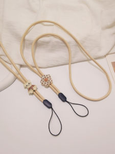 Dây Đeo Điện Thoại Hình Gấu Hoạt Hình Dài Cho Nam Và Nữ Dây Đeo Cổ Nhẹ Không Bó Gấu Chống Thất Lạc Phụ Kiện Điện Thoại Di Động