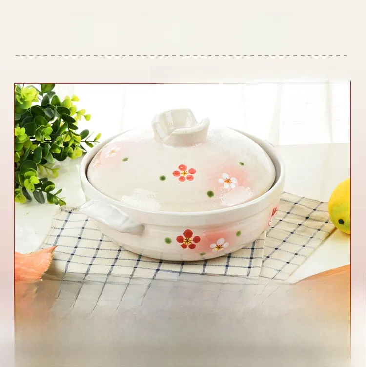 Cute Cartoon Ceramic Casserole Dish Small Japanese Style Rice