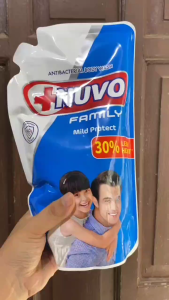 NUVO Family Sabun Mandi Cair Refill 825 ml - Body Wash