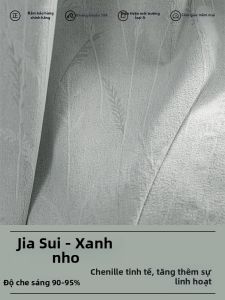 JINCHAN | Rèm Cửa Chenille Đặt Hàng Cao Cấp Cho Phòng Ngủ và Phòng Khách Chống Sáng