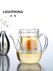 Kamjove | Office Heat-Resistant Glass Filter Tea Set