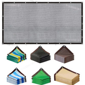 Sunshade Net Anti-ultraviolet Awning Plant Cover Net for Outdoor Garden Courtyard Swimming Pool Balcony Shade Cloth