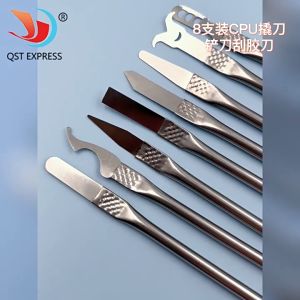 8 in 1 Pisau Congkel CPU eMMC IC Alat Pembersih Lem Motherboard HP iphone Android Chipset