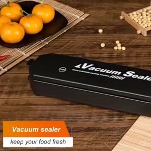 MD MOHS DIAGNOSTICS Automatic Food Vacuum Seal Machine with Fifteen Vacuum Bags Kitchen Tool