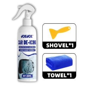 NEW 200ml Car De-Icing Spray - Multifunctional Ice Melter Fast Snow Removal Safe for All Vehicles Home and Commercial Use