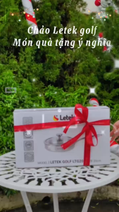 Chảo vân lục giác Letek inox 316 cao cấp đúc nguyên khối chảo vân Golf công nghệ Nano Nhiệt lạnh chống dính tự nh có nắp