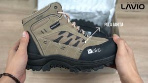 Sepatu Pria Safety Boots High Premium Quality Lavio Axel Booster Mood Hiking Proyek Outdoor touring