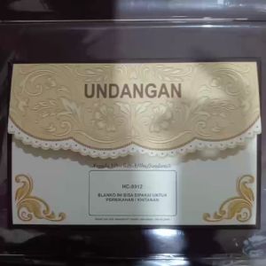 Undangan Era Baru HC-9912: Kartu Undangan Nikah & Pernikahan