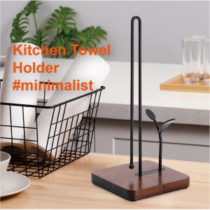 Finelivin Minimalistic Kitchen Towel Holder / Stand