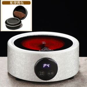 Mini Electric Ceramic Stove 110V Voltage Tea Brewer Coffee Maker Ultra Small Kitchen Appliance Touch Control Heating Element
