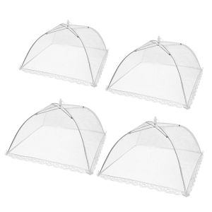 Mesh Food Covers / Foldable Kitchen Anti Fly Mosquito Net / BBQ Picnic Protect Cover