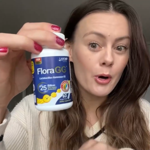 [2 Boxes] LABO Nutrition FloraGG 25 Billion CFU Lactobacillus rhamnosus GG Probiotics with Sunfiber for Immune Recovery Digestion Gut Skin Health Weight Slimming & Bowel Movement Supplement • Made in Japan •  60 Capsules