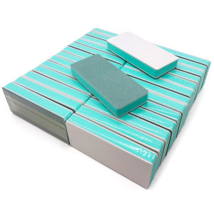 30pcs Set Dual-Sided Nail Buffing Block Green Core Professional Nail Care Multi-Functional Tools Portable Polishing Nail File
