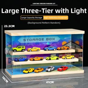 1-64 Scale Car Display Box Toy Storage Rack