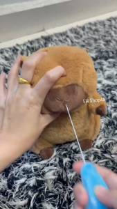 (พร้อมส่งในไทย) ตุ๊กตา คาปิบาร่า Capybara doll ตุ๊กตาผ้าฝ้าย เนื้อกำมะหยี่ น่ารักๆ ขนาด 23-25cm. ตุ๊กตาตู้คีบ ตุ๊กตาคีบคาปิบาร่า