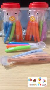 Thìa Ăn Dặm Cho Bé Muỗng Ăn Dặm silicon Siêu Mềm An Toàn Cho Bé Khi Tập Ăn