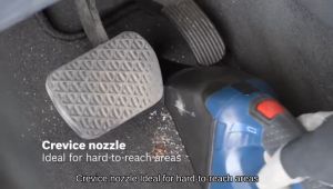 BOSCH GAS 12V-LI PRO Cordless Vacuum Cleaner. Car Vacuum. Compact dust extractor. Light Weight. Comes with crevice nozzle.