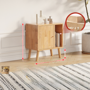 Solid Wood TV Cabinet Living Room Home Use Small Apartment Floor Standing Original Wood Television Stand Coffee Table Storage Combination