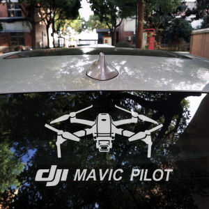 Yi You Automobile Sticker Bumper Stickers Paper Dajiang UAV Pilot Bumper Stickers Mavic Pilot Reflective Personality Decorative Sticker