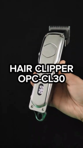 ORAIMO OFFICIAL High Quality Professional Barber Trimmer Electric Smooth Sharp Blade Trim Razor True Wireless Type C Rechargeable Battery Cordless Hair Clipper Stainless Steel Shaver Clipper Machine Mesin Potong Rambut Gunting Elektrik Full Set LRCL30