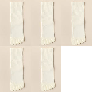 Bendu | Anti-odor Sporty Breathable Toe Socks Mid-calf 100 Cotton