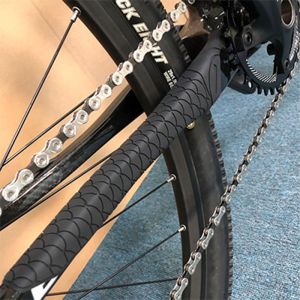 Bicycle Chain Protection Sticker Mountain Bike Frame Protection Road Bike Protection Scratch Resistant Silicone Protection Pad