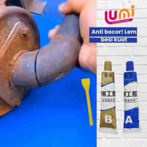 [20GR] Lem Besi AB / Lem Anti Bocor / Lem Besi Kuat / Lem Penambal Besi Metal Radiator / Tahan Panas Repair Glue