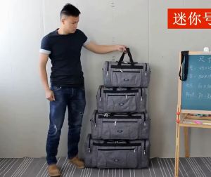 Túi Du Lịch Hành Lý Xách Tay Chống Nước Bằng Vải Oxford Du Lịch Công Sở Sức Chứa Lớn Có Size To Và Nhỏ