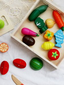 Đồ Chơi Bếp Học Đạo Cắt Trái Cây và Rau Củ
