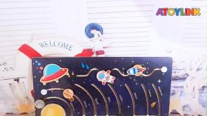 Sistem Tata Surya Solar System Maze Board Mainan Edukasi Slide Puzzle