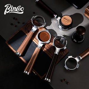 BINCOO Italian Coffee Machine Handle Bottomless Extraction Handle Coffee Accessories Three-lug 51mm/Two-lug 58mm