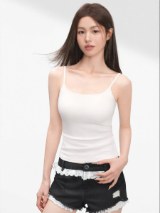 Secret World | Summer Innerwear with Padded Beautiful Back Tank Top