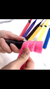 Grip Raket Model Tulang Bermotif Bintik