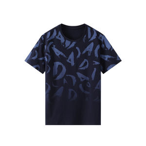 เสื้อยืดคอกลมแขนสั้นผู้ชาย ฤดูร้อน 2024 สไตล์ใหม่ ทรงหลวม นุ่มสบาย เทรนด์ใหม่ เสื้อผ้าทำงาน สวมใส่สบาย