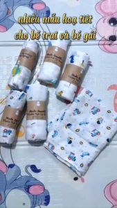 Khănchăn tắm sợi tre Muslin cho bé 120cm x 120cm