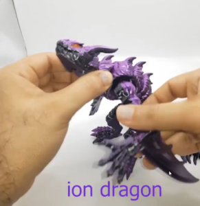 Cuero Mainan Ion Dragon Artikulasi Monster Kaiju Godzilla Universe terlaris