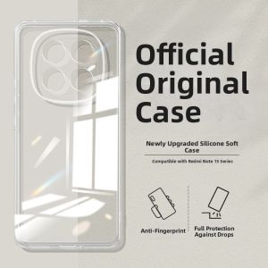 imobile | Transparent Thin New Protective Case for Redmi Note 15 Pro